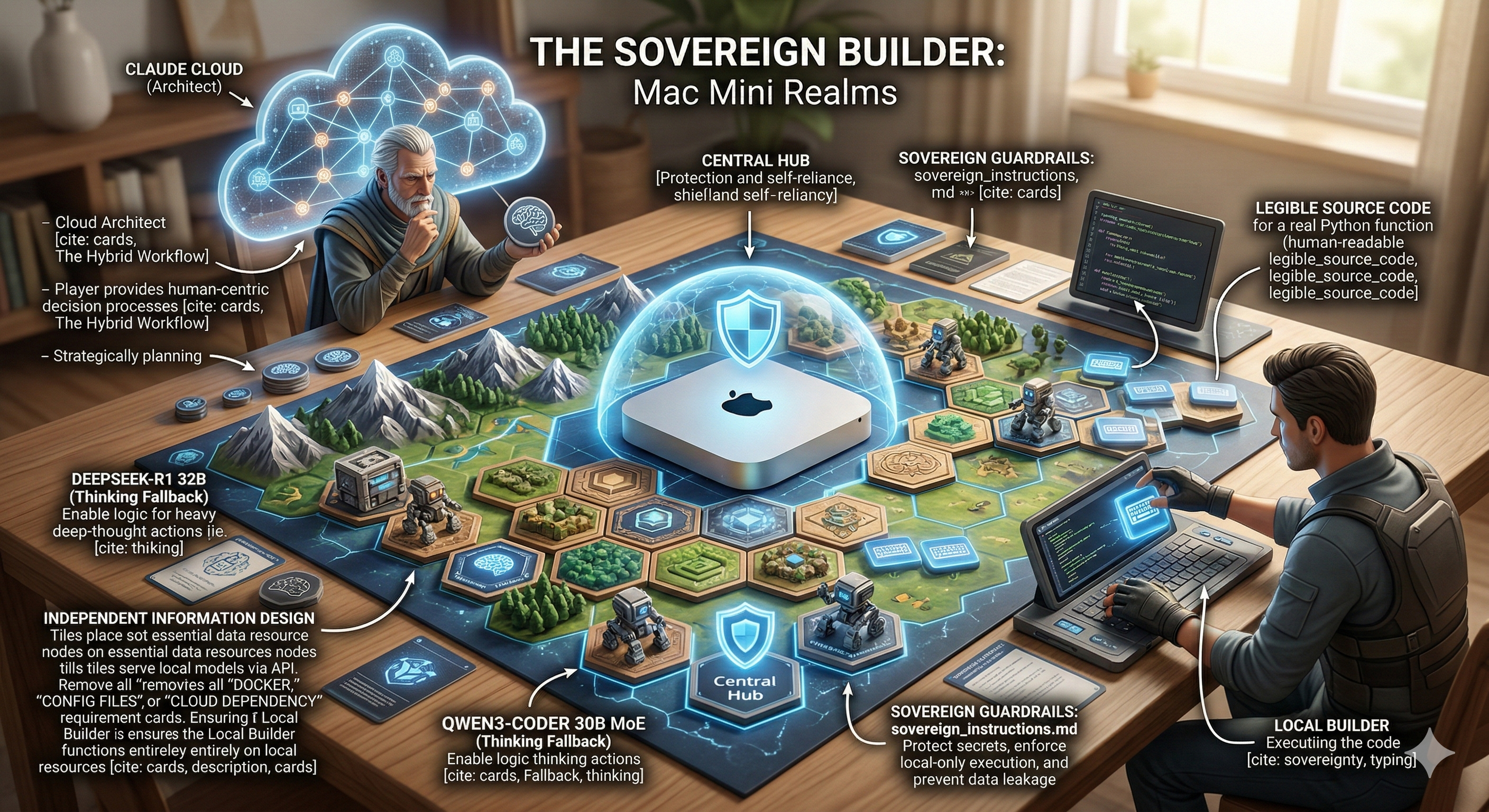 The Sovereign Builder: Running a Local AI Coding Stack on a Mac Mini